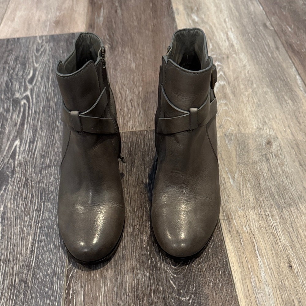 Cole Haan Gray Ankle Boots
